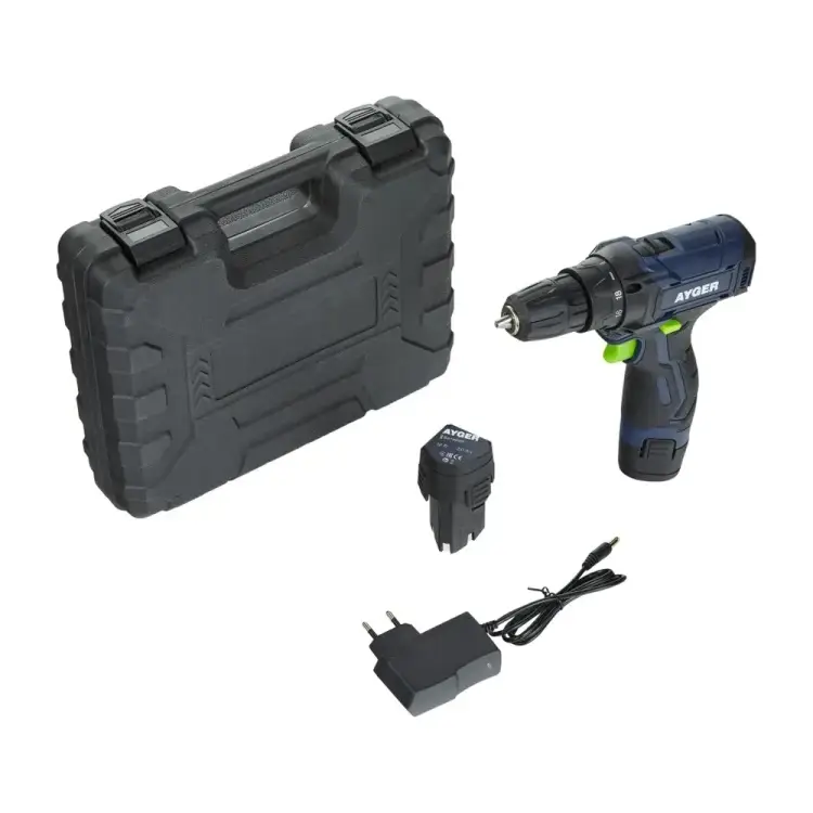Аккумуляторная дрель шуруповерт AYGER AP12CN Аккумуляторная дрель шуруповерт AYGER AP12CN