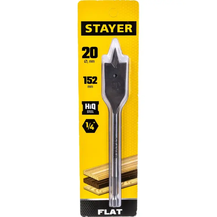 Перьевое сверло по дереву STAYER FLAT 2950-20_z01
