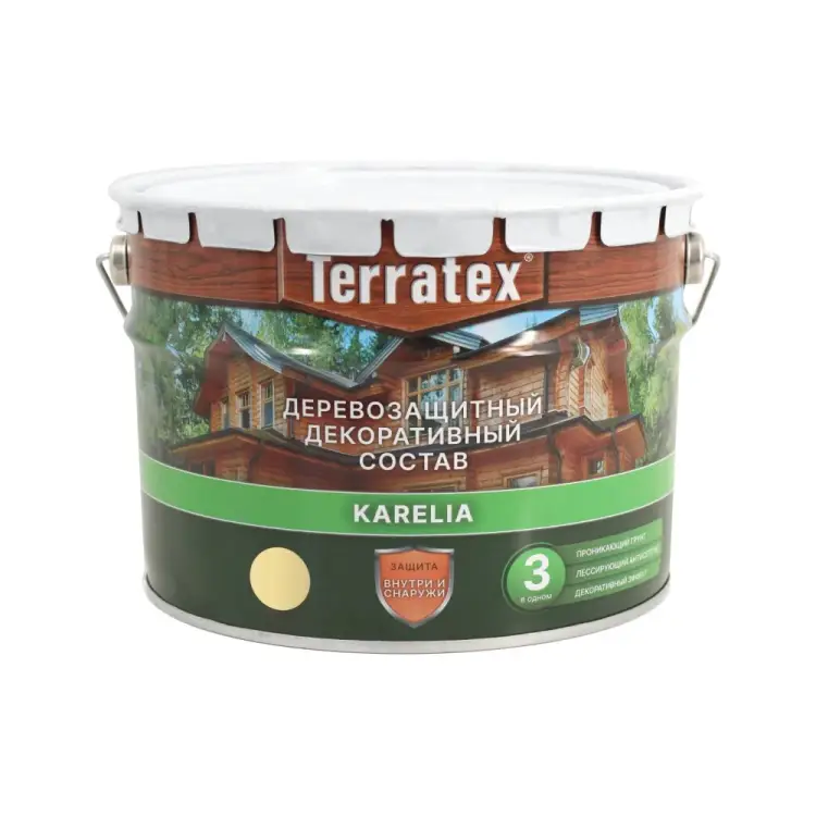 Декоративный деревозащитный состав ТЕРРАТЕКС ЭК000137015