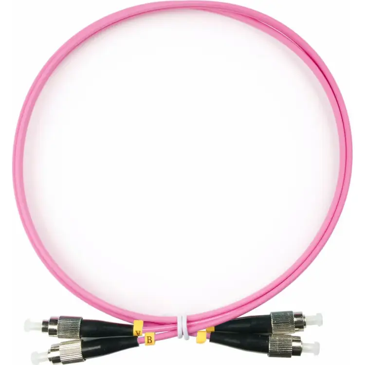 Оптический шнур Cabeus FOP-50-OM4-FC-FC-2m Оптический шнур Cabeus FOP-50-OM4-FC-FC-2m