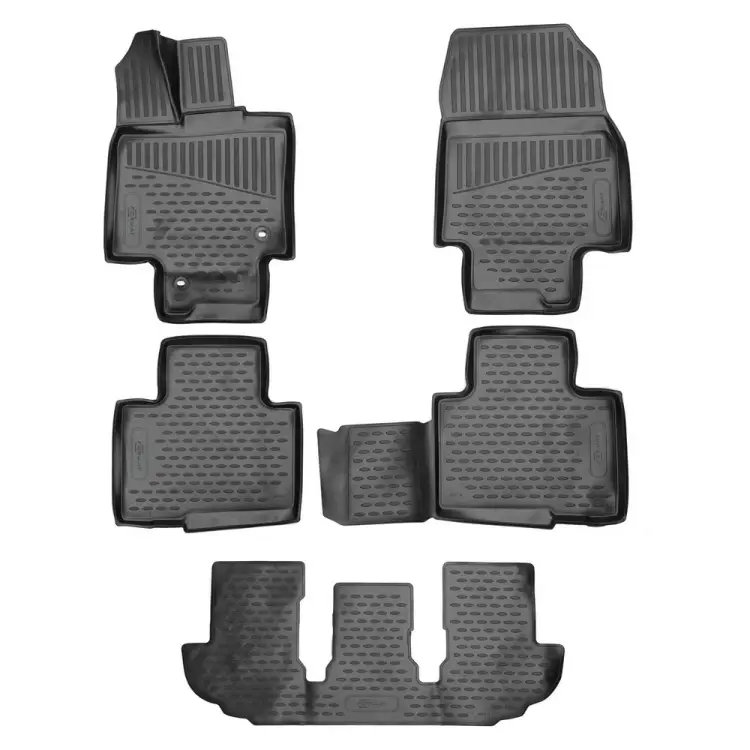 Коврики в салон TOYOTA Highlander, 2019-> FORMAT FORMAT.3DAN0174210k