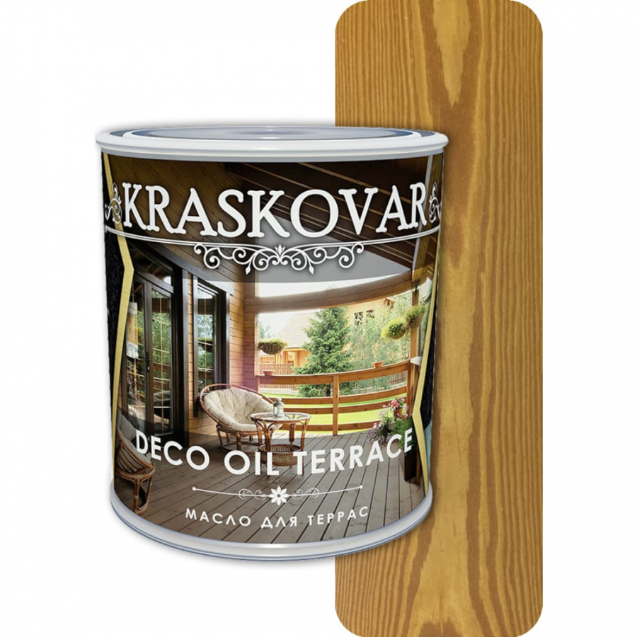 Масло для террас Kraskovar Deco Oil Terrace