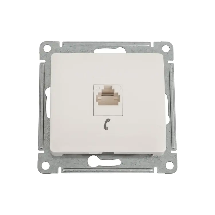 Телефонная розетка Systeme Electric Glossa GSL000981T