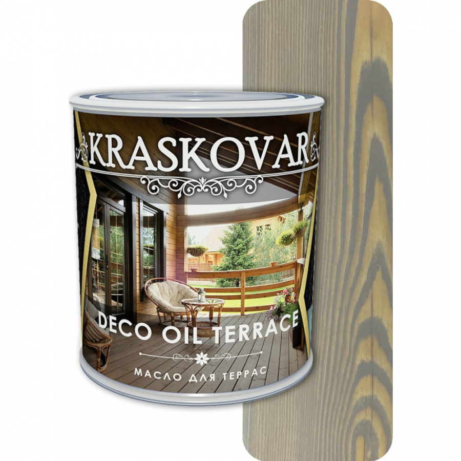 Масло для террас Kraskovar Deco Oil Terrace