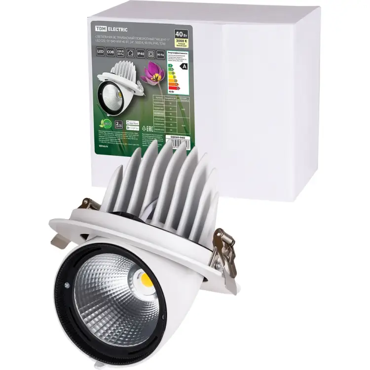 Встраиваемый поворотный светильник TDM ELECTRIC Акцент-1 SQ0369-0402