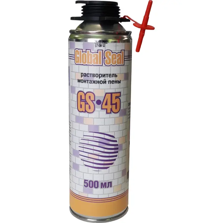 Очиститель монтажной пены GlobalSeal GS-45 3450016