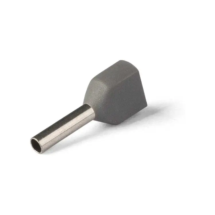 Наконечник штыревой втулочный изолированный КВТ НШВИ2 0,75-8 79462 Наконечник штыревой втулочный изолированный КВТ НШВИ2 0,75-8 79462