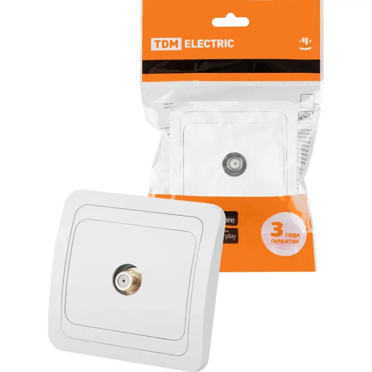 Розетка TV TDM ELECTRIC Валдай SQ1804-0040