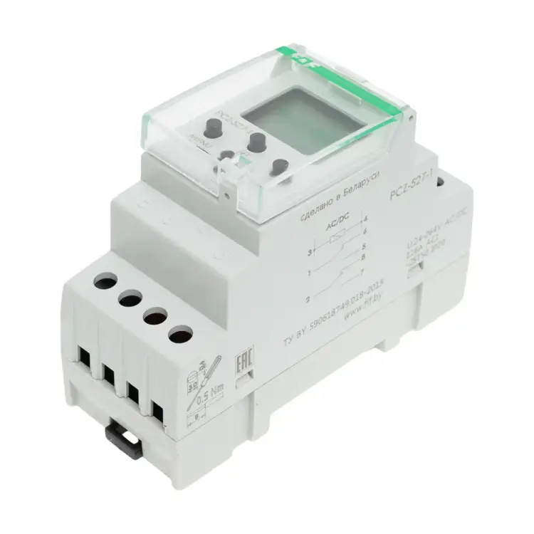 Двухканальное астрономическое реле времени Евроавтоматика F&F F&F PCZ-527-1 EA02.002.017