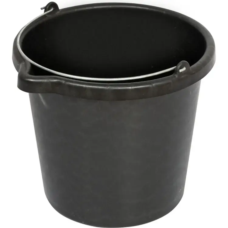 Строительное круглое пластмассовое ведро РемоКолор 62-0-312 Строительное круглое пластмассовое ведро РемоКолор 62-0-312