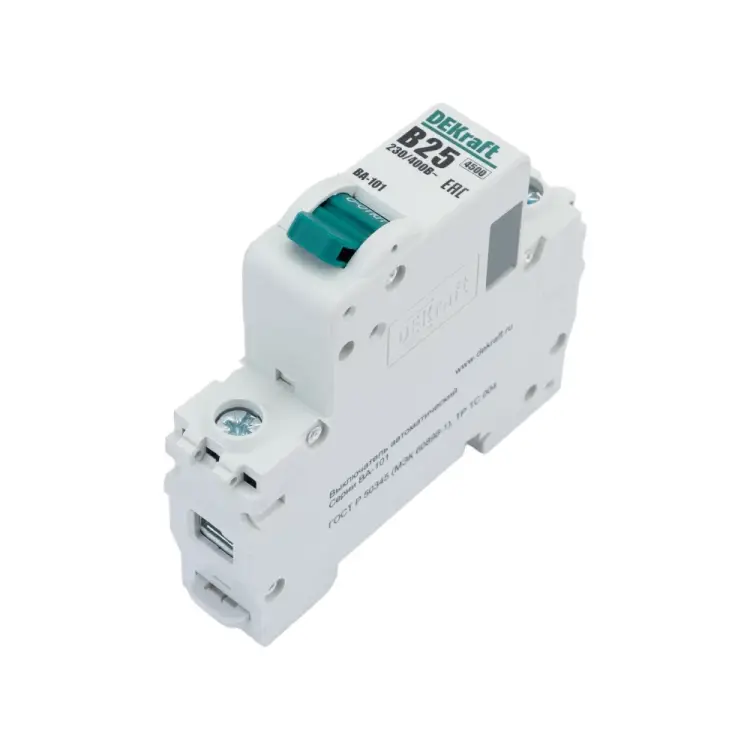 Автомат DEKraft ВА101-1P-025А-В 11008DEK 152495