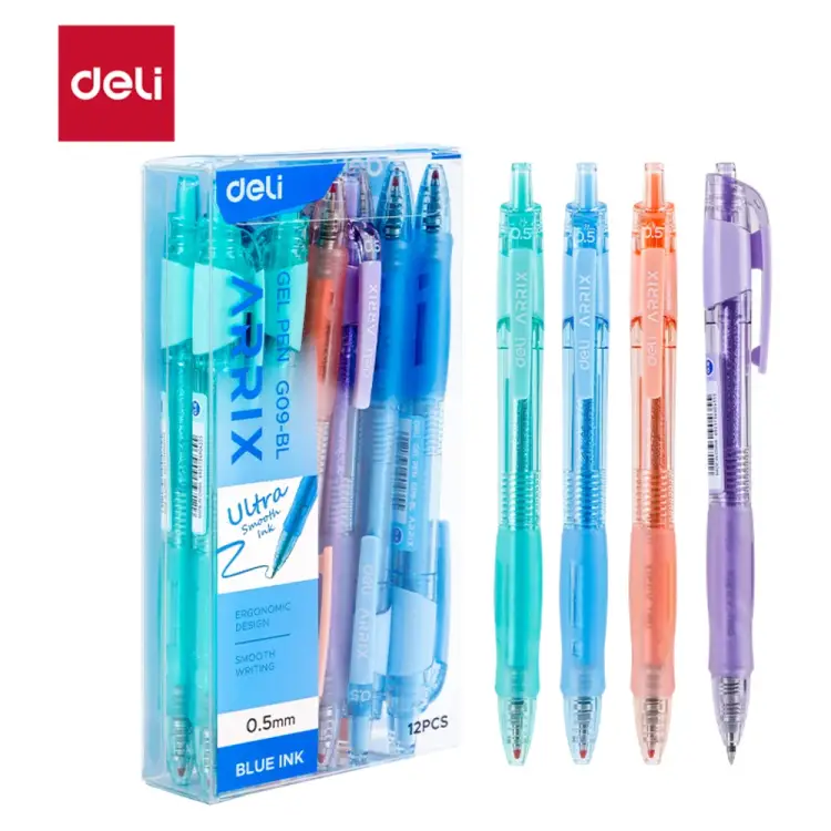 Автоматическая гелевая ручка DELI Arris EG09-BL 1657521