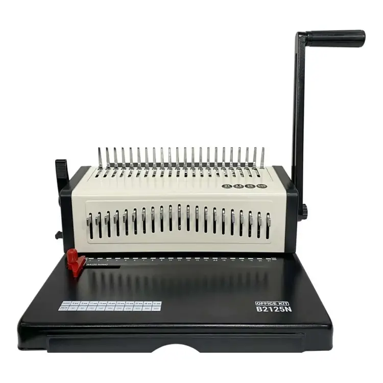 Переплетный аппарат на пластиковую пружину Office Kit B2125N