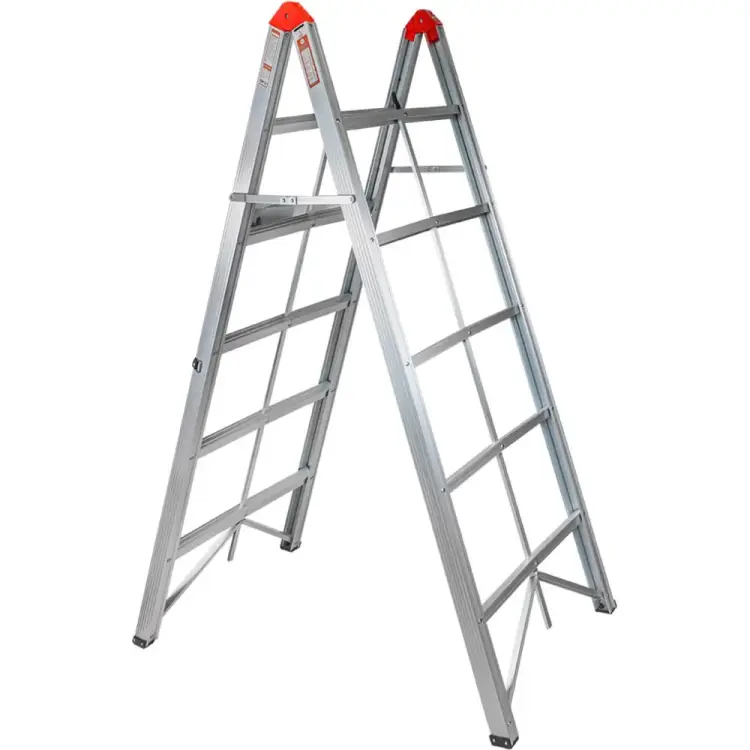 Складная алюминевая бытовая стремянка Forsage F-TL603-5 57968 Складная алюминевая бытовая стремянка Forsage F-TL603-5 57968