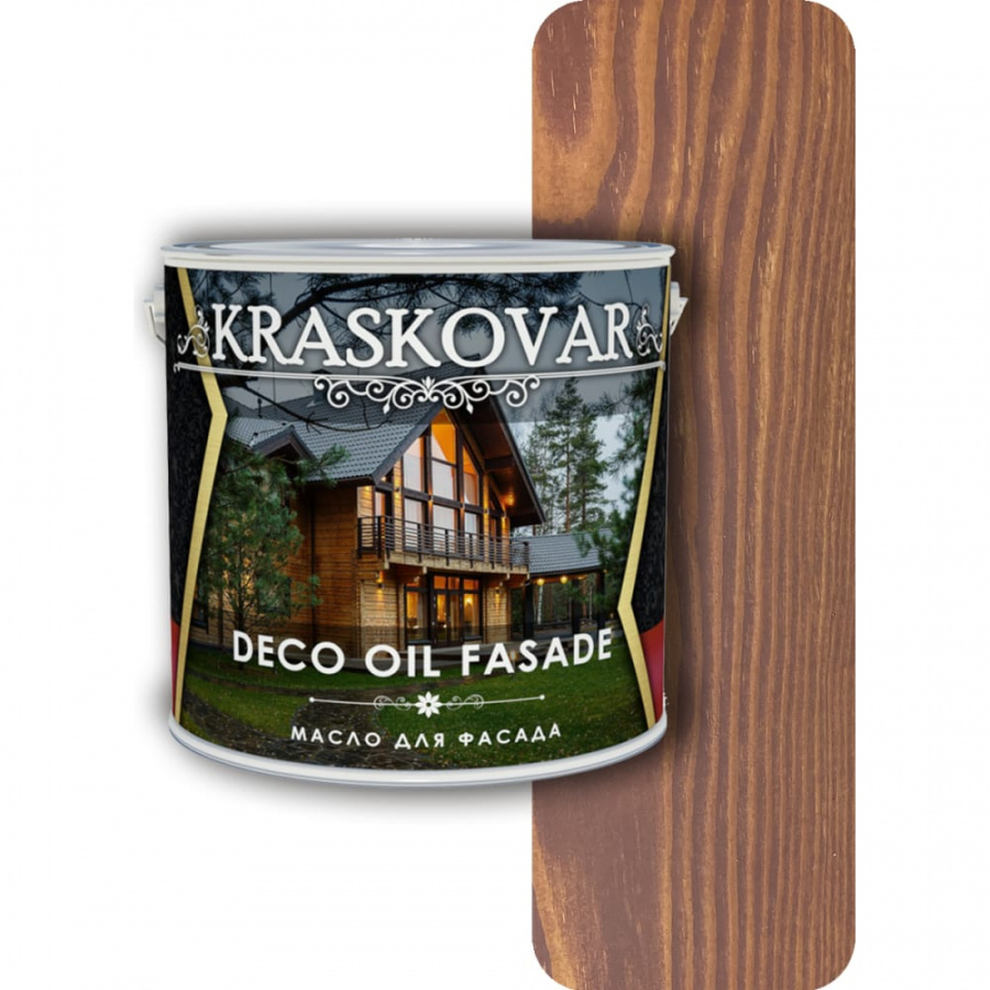 Масло для фасада Kraskovar Deco Oil Fasade