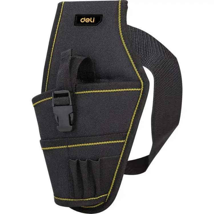 Поясная сумка кобура монтажника DELI 111093