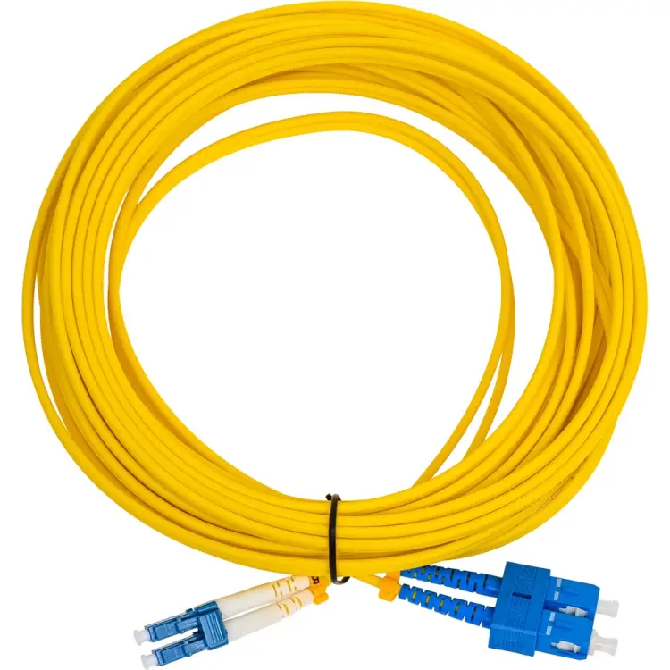Оптический шнур Cabeus FOP(d)-9-LC-SC-10m Оптический шнур Cabeus FOP(d)-9-LC-SC-10m