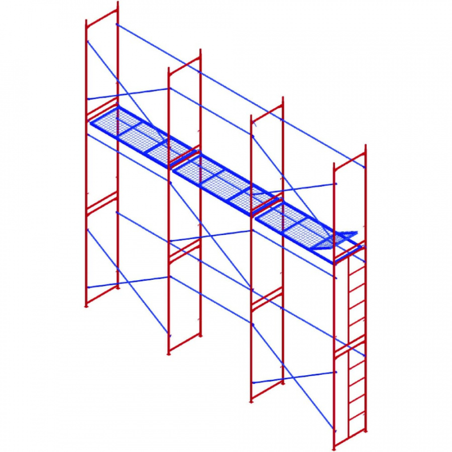 Комплект рамных лесов Мега 777