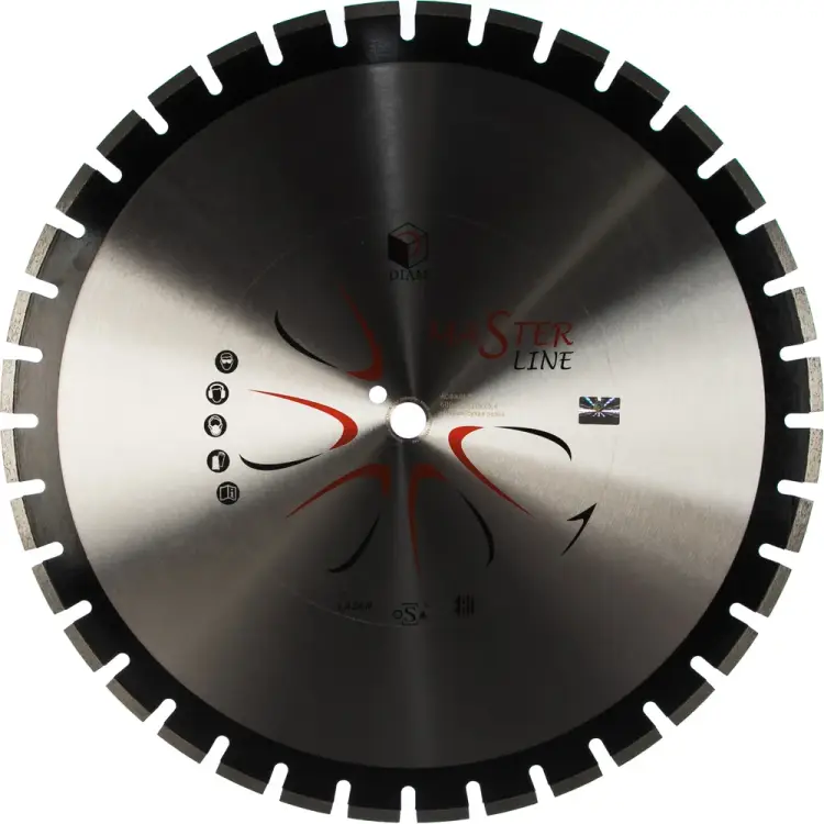Сегментный алмазный круг Diam 1A1RSS Master Line 000491