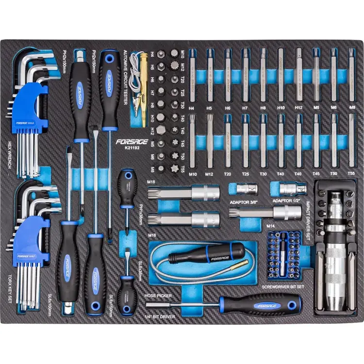 Набор отверток и бит Forsage F-K21192(51385)