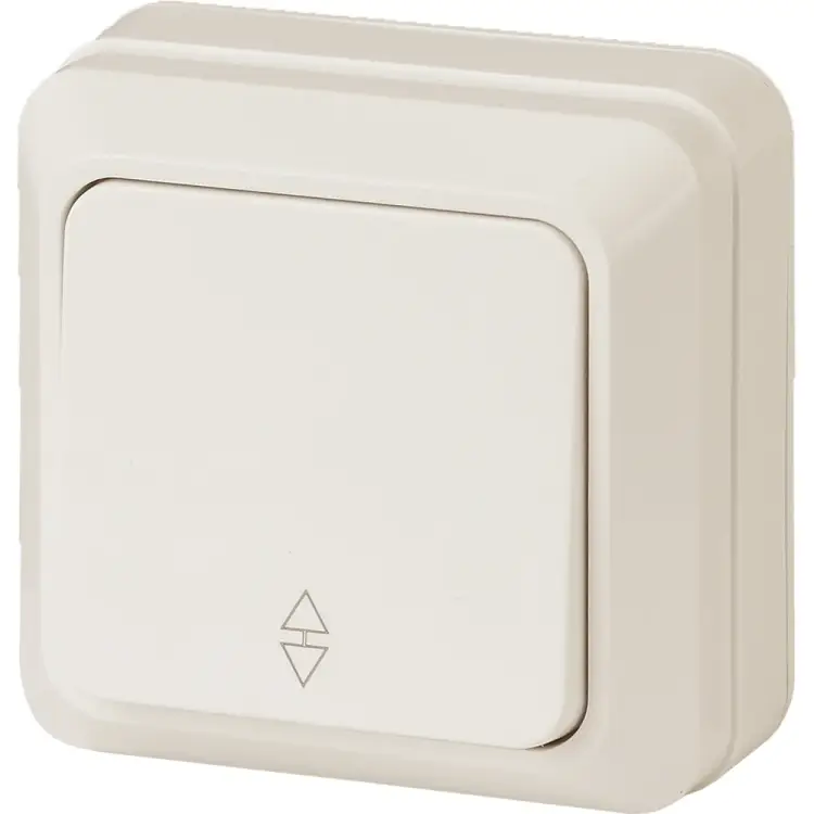 Одноклавишный переключатель Intro Quadro Б0053751