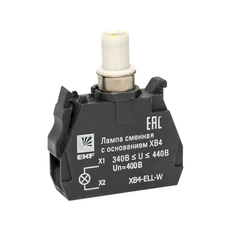 Сменная лампа EKF XB4-ELL-W