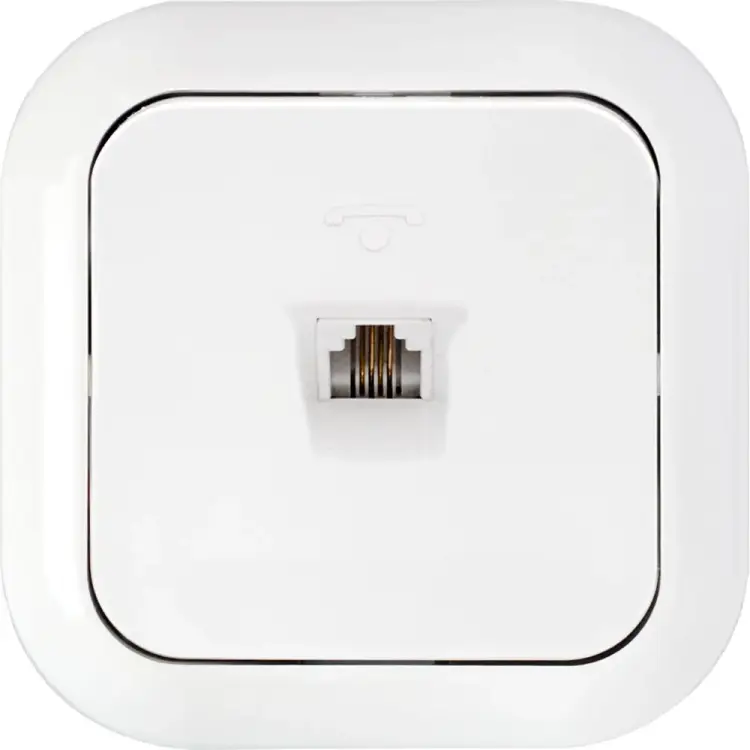 Телефонная розетка BYLECTRICA ГАРМОНИЯ ТР4-020