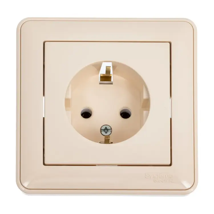 Одноместная розетка Systeme Electric W59 RS16-154-28