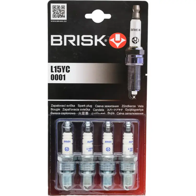 Свеча зажигания ВАЗ-2101-2110/2121 /карб./ BRISK SUPER 0001 L15YC-J Свеча зажигания ВАЗ-2101-2110/2121 /карб./ BRISK SUPER 0001 L15YC-J