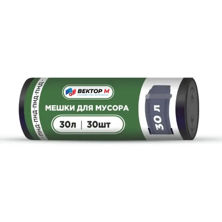 Мусорные мешки ООО ВЕКТОР М MMM9621070 Мусорные мешки ООО ВЕКТОР М MMM9621070
