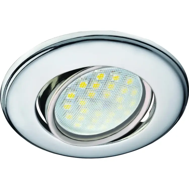 Поворотный выпуклый встраиваемый светильник Ecola DH03 FC1601EFS