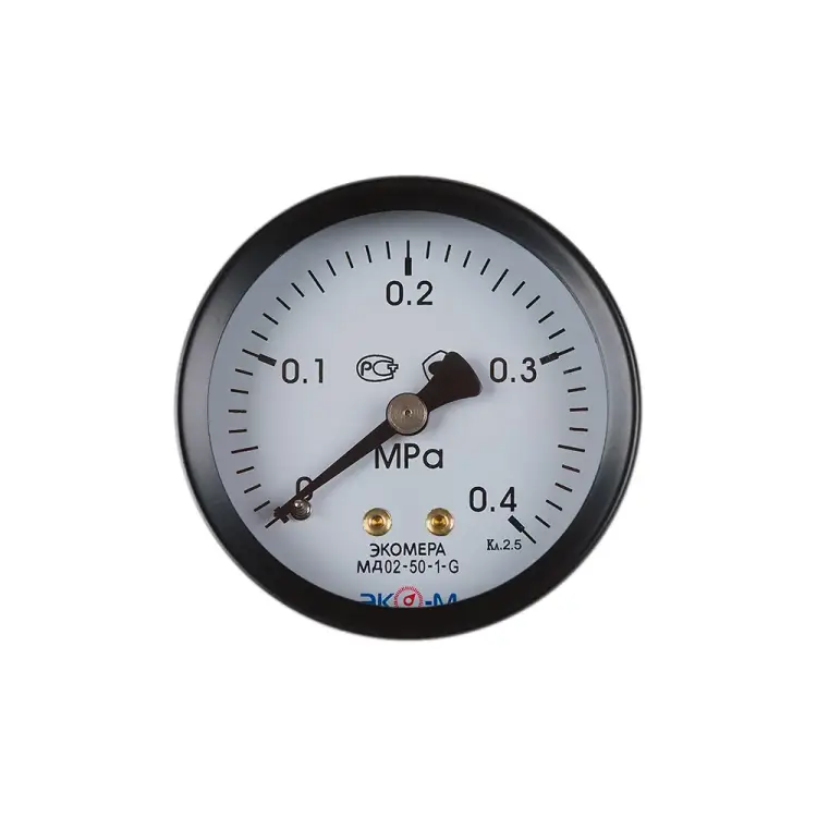 Манометр ЭКО-М Экомера МД02-50-G-0,4МПа-ОИ