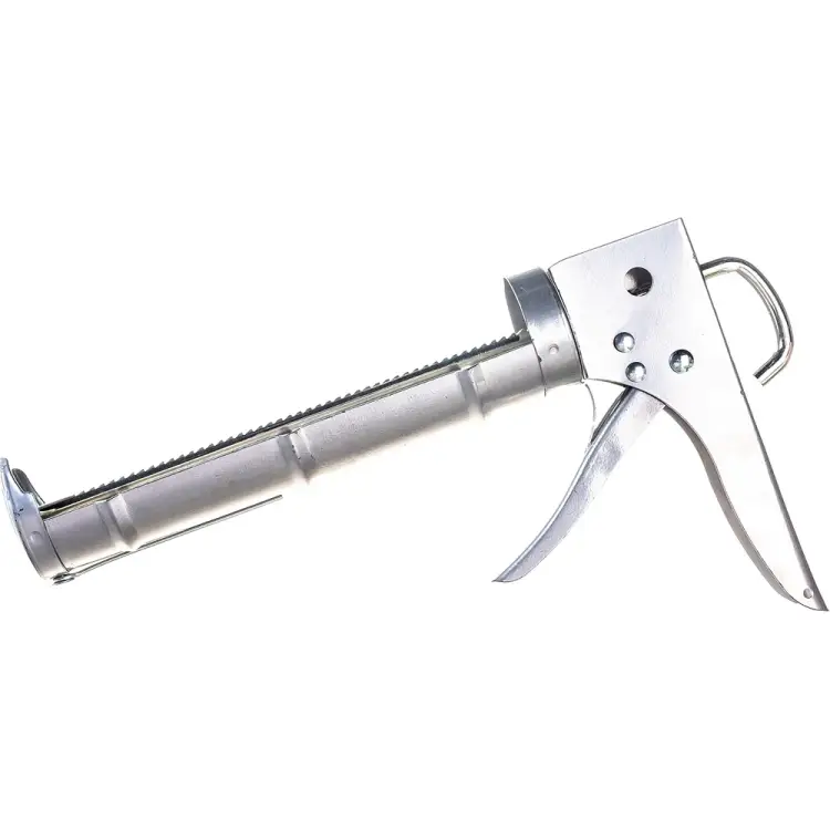 Полукорпусной усиленный пистолет для герметика Монтажник 600104 Полукорпусной усиленный пистолет для герметика Монтажник 600104