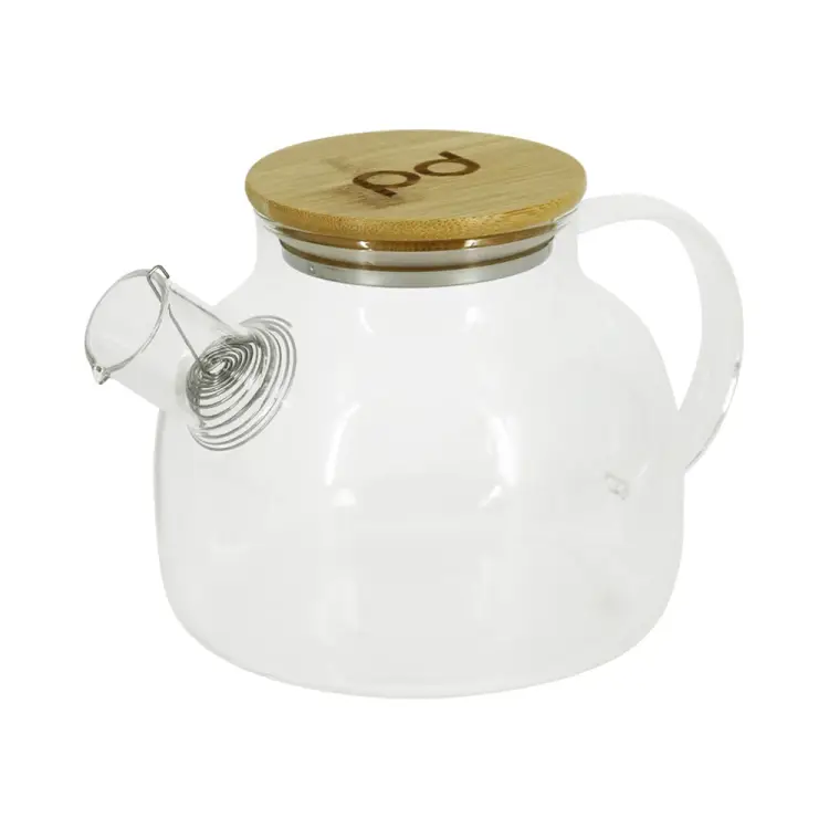 Заварочный стеклянный чайник Pomi d'Oro Neri P250087