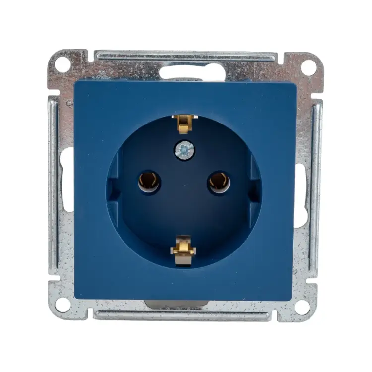 Розетка Systeme Electric Atlasdesign аквамарин ATN001143