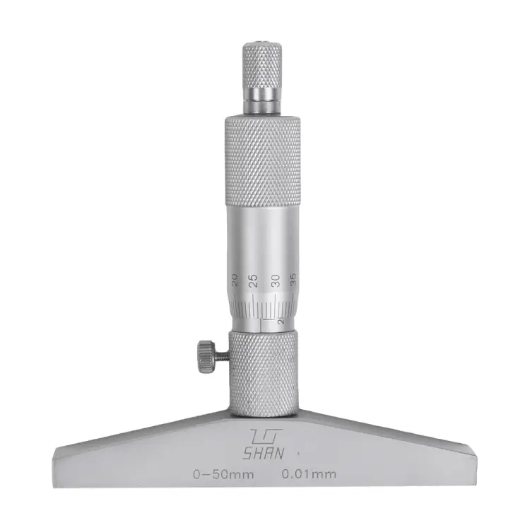 Микрометрический глубиномер SHAN ГМ-50 0,01 351301