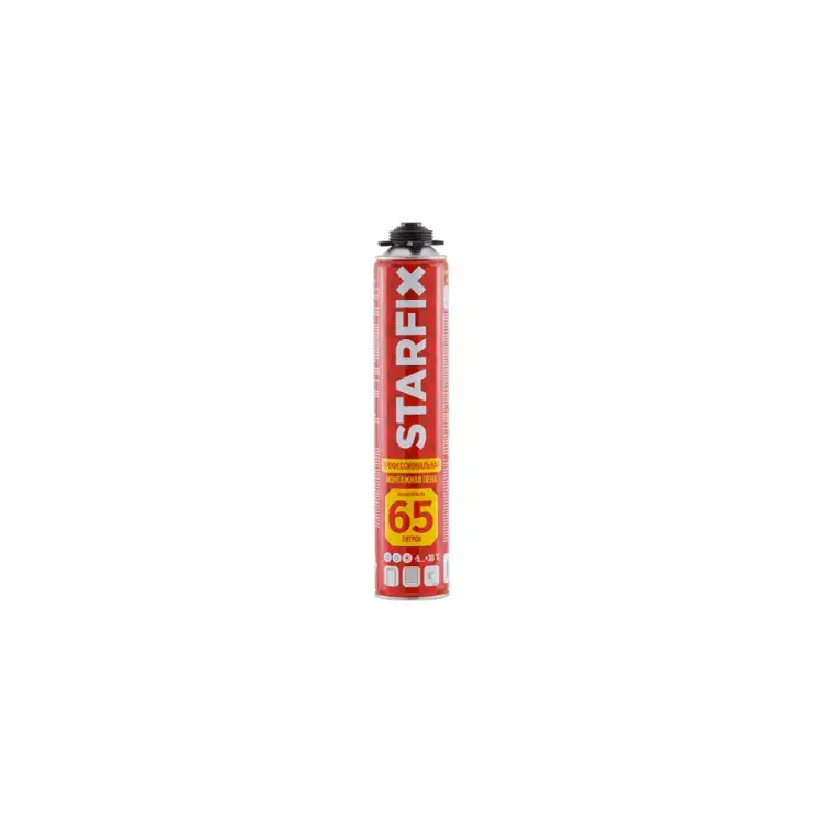 Монтажная пена STARFIX Foam Pro 65 SM-87465-1 Монтажная пена STARFIX Foam Pro 65 SM-87465-1