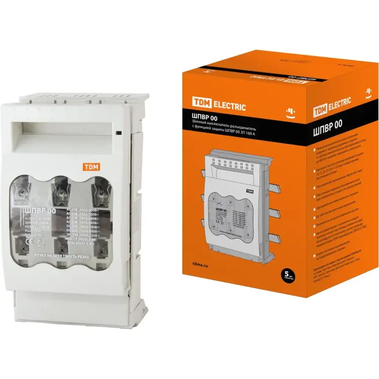 Шинный выключатель-разъединитель TDM ELECTRIC ШПВР 00 SQ0726-0005