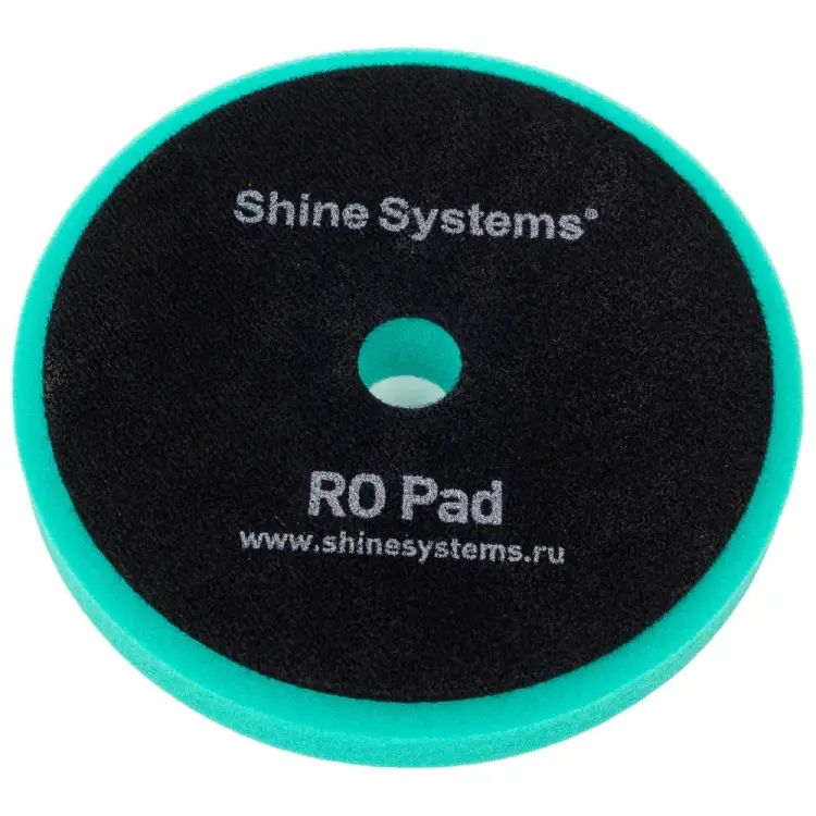 Твердый полировальный круг Shine systems RO Foam Pad Green SS546 Твердый полировальный круг Shine systems RO Foam Pad Green SS546
