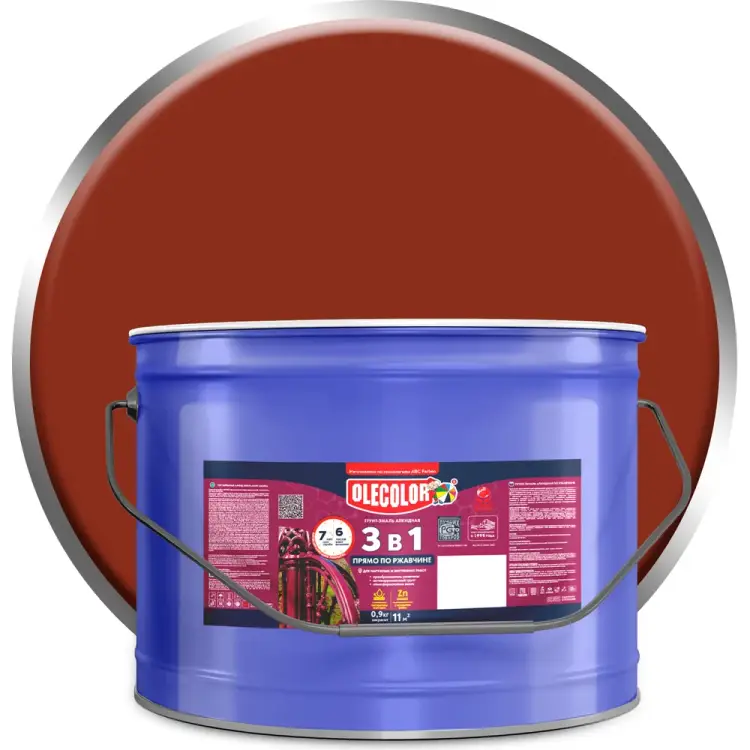 Грунт-эмаль по ржавчине Olecolor 4300005959 Грунт-эмаль по ржавчине Olecolor 4300005959