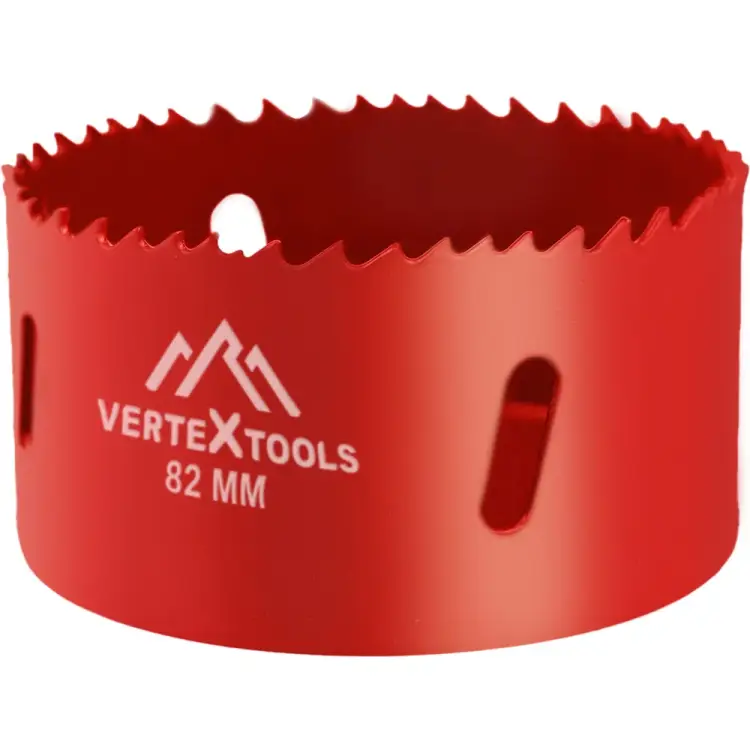 Биметаллическая коронка по металлу vertextools 2525-82 Биметаллическая коронка по металлу vertextools 2525-82