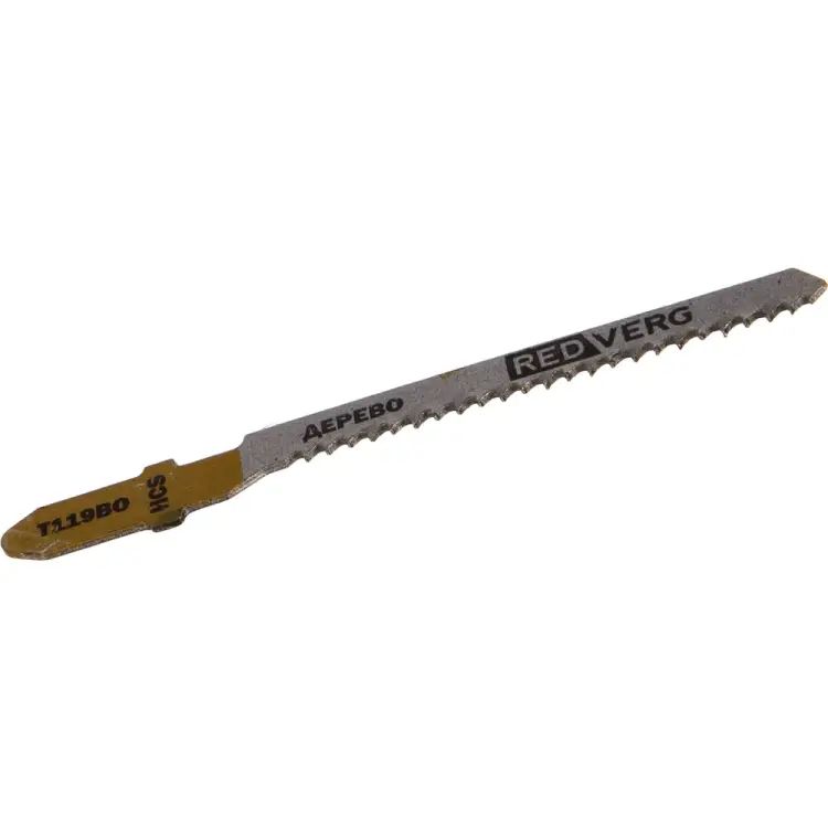 Пилка для лобзика по дереву, ДСП REDVERG T119BO 820101 6623539