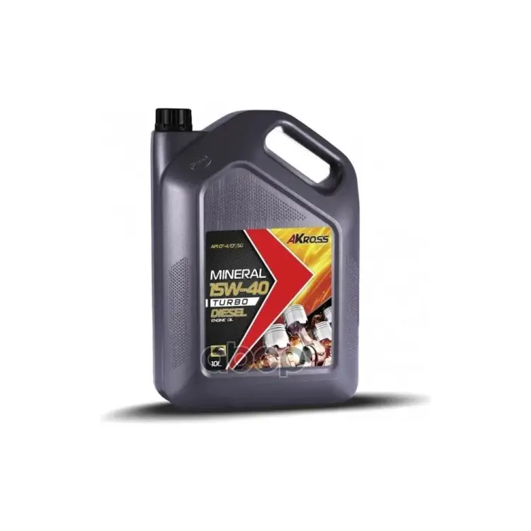 Моторное минеральное масло AKross TURBO DIЕSEL 15W-40 CF-4/CF/SG AKS0006MOM