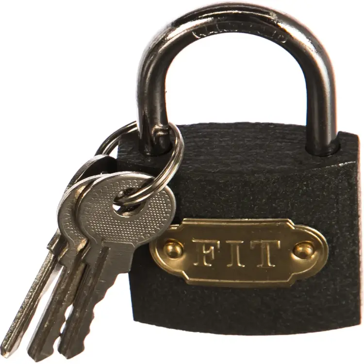 Навесной железный замок FIT 67138