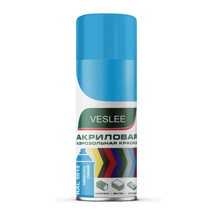 Аэрозольная акриловая краска Veslee V5015 Аэрозольная акриловая краска Veslee V5015