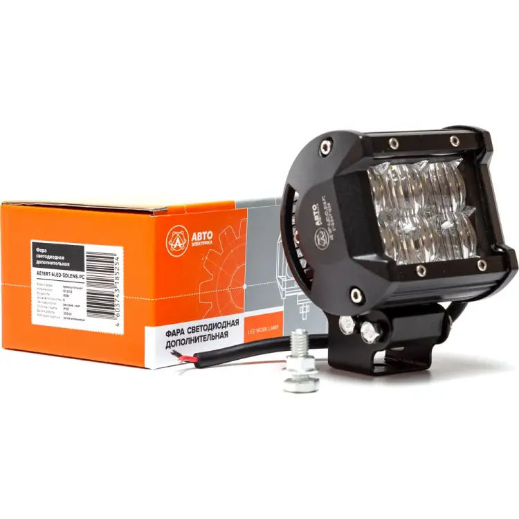Прямоугольная фара рабочего света АВТОЭЛЕКТРИКА 09.1960