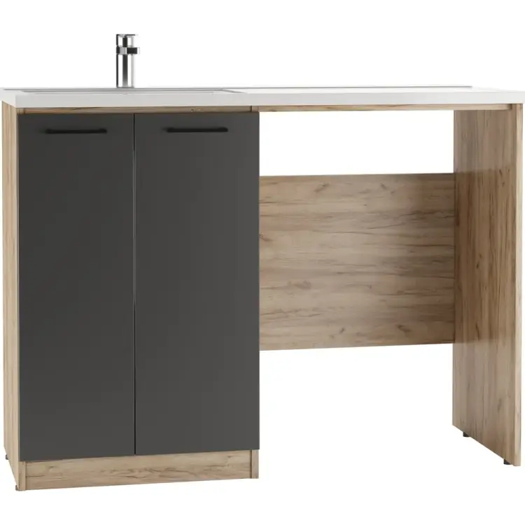 Тумба под умывальник Космос 120 Домино Craft DCr2214T