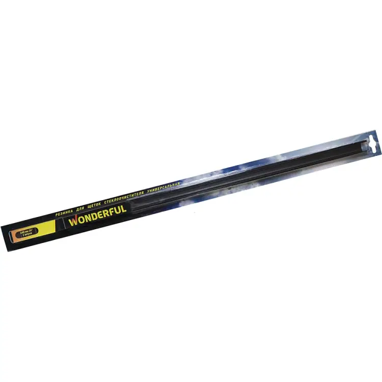 Резинки сменные для бескаркасных щеток стеклоочистителя WONDERFUL 907538