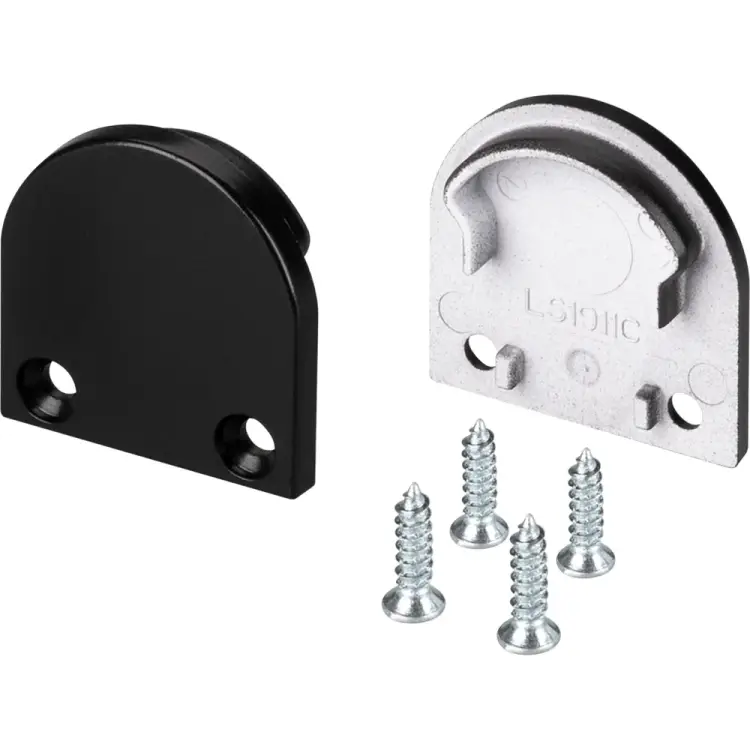 Глухая заглушка Arlight SL-LINE-2011M ROUND BLACK 29176