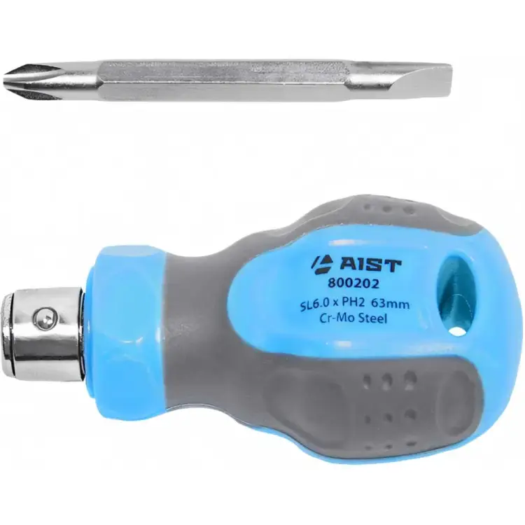 Двухсторонняя короткая комбинированная отвертка AIST 800202 00-00003391 Двухсторонняя короткая комбинированная отвертка AIST 800202 00-00003391